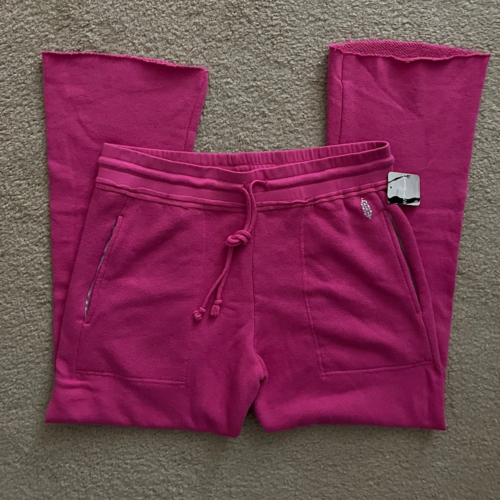 Free people movement cropped/ankle sweat pant